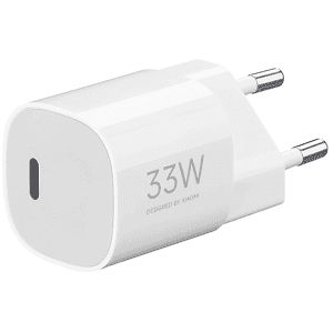 Xiaomi CARICABATTERIE 33W Nano Power Adapter (USB C) da 33W, Bianco