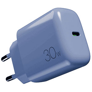 PURO CARICABATTERIA Power Delivery 30W da 30W, Blu