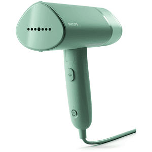 Philips FERRO DA STIRO VERTICALE Serie 3000 STH3010/70, Potenza 1000 W, Vapore continuo fino a 20 g/min, Sistema anticalcare integrato, Piastra in Plastica