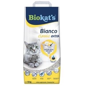 Gimcat Biokat's Bianco Classic Extra Lettiera per Gatti 10kg