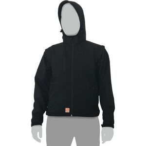 Giubbotto maniche removibili Softshell nero tg. M