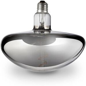 Lampadina LED E27 decorativa Decanter Round 120 lm argento