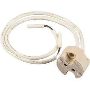 2 portalampada 24 V in steatite, attacco G4 e GZ4 GX5.3 G6.35 GY6.35 avori