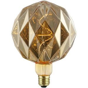 Lampadina LED E27 decorativa Diamante 100 lm oro