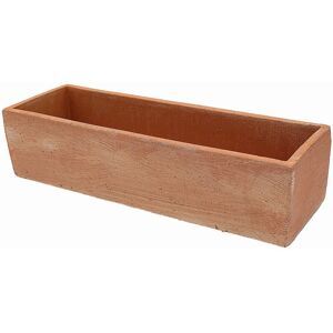 Fioriera da esterno Mignon in terracotta terracotta 6x25x8,5 cm