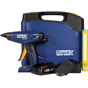 Pistola per colla a caldo con batteria e caricabatterie inclusi Rapid BGX500