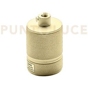 Gea luce Gsop92- Portalampade Con Pressacavo Colore Ottone Attacco E27 D.4,2x7,6cm