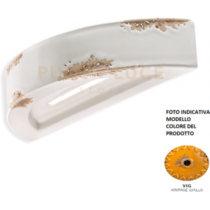 Ferroluce Applique Vintage Vintage Giallo C603vig