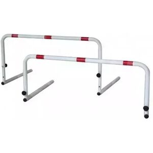 Timesport24 A1040/2 Ostacolo In Acciaio Altezza Graduabile Cm.30-40-50