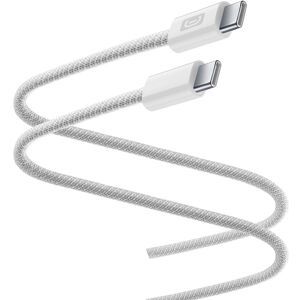 Cellular Line Cavo USB-C 2m USBDATABRTABC2C2MW Bianco