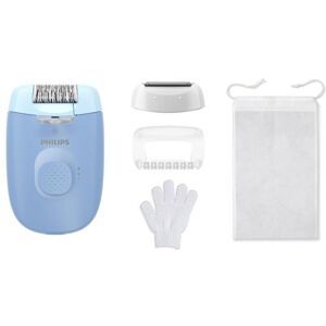 Philips Epilatore Series 4000 Bre247/00 azzurro