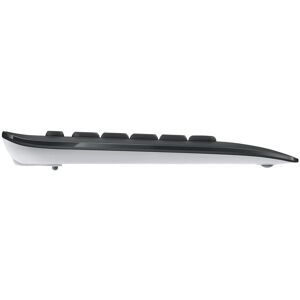 Logitech 920-008685 tastiera mouse incluso universale rf wireless qwerty us international nero, bianco