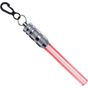 NONE Torcia subacquea torcia subacquea impermeabile con Clip 2 modalità LED Light Stick Dive Light costante e lampeggiante 50 ore Red flashing