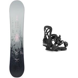 Burton - Snowboard all-mountain - Pack Cultivator Standard Mist 2027 in Legno - Grigio