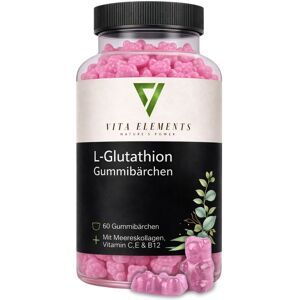 Vita Elements Nature's Power Vita Elements L-glutatione Caramelle gommose 186 g Gummibärchen
