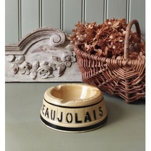 Posacenere in terracotta "Macon - Piat - Beaujolais"