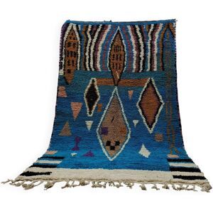 Tappeto marocchino tradizionale, pura lana, 3x2 m.
