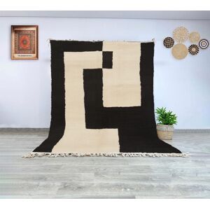 4X6 Sofa Autentico tappeto berbero Beni Ouraine fatto a mano, 2/3 m