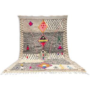 Tappeto marocchino tradizionale, pura lana, 3x2 m.