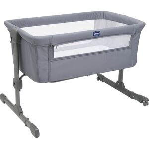 Chicco 0808704257000 Next To Me Essential Lettino Culla Neonato Da Campeggio, Viaggio, Portatile Fianco Letto Per Co-Sleeping Con Ruote Colore Stone