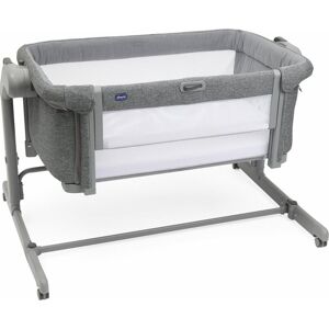 Chicco 5087041400000 Next To Me Magic Evo Lettino Culla Neonato Da Campeggio, Viaggio, Portatile Fianco Letto Per Co-Sleeping Con Ruote Colore Dark Grey