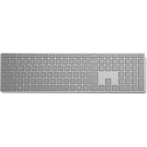 Microsoft 3yj-00010 Tastiera Wireless + Bluetooth Colore Grigio - 3yj-00010 Surface Keyboard