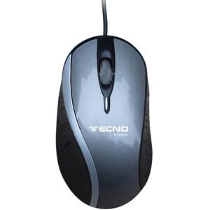 tecno 18.34 Mouse Ottico Usb 1200 Dpi Cavo 120cm Silver Retail Tc-40 - 18.34