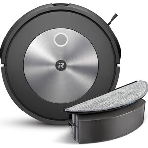 Irobot Roomba Combo J5 Robot Aspirapolvere Con Sacco Contenitore Polvere 0.3 Litri, Lava E Asciuga Colore Nero - Roomba Combo J5