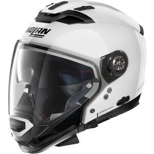 Nolan N70-2 GT Classic N-Com Casco Bianco L