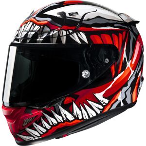 HJC RPHA 12 Maximized Venom Marvel Casco Nero Bianco Rosso L