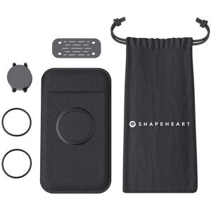 Shapeheart Porta smartphone manubrio magnetico pacchetto moto Nero M