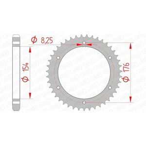 AFAM Corona standard in acciaio 10607 - 530