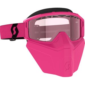 Scott Primal Safari Facemask Occhiali da neve Nero Rosa unica taglia