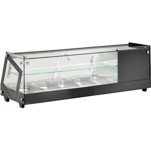Amitek Vetrina Refrigerata Statica per Tapas - N° 4 Vaschette GN1/3