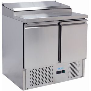 Forcold Saladette Statica GN1/1 - 2 Ante - Coperchio Telescopico - Capacità Lt 240