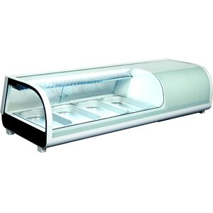 FORCAR Vetrina Refrigerata Statica Sushi - N°4 GN1/3 - Temperatura 0° +12° C