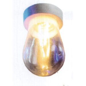 Lampadina Led Goccia Design Attacco E27 Colore Bianco Caldo 2w