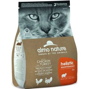 ALMO NATURE Cat Holistic Maintenance Pollo Tacchino 2KG