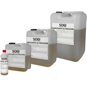 Liquido sgrassante SOGI per vasca ultrasuoni formato 1 L, 5 kg, 10 kg o 25 kg