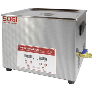 Vasca lava pezzi ultrasuoni riscaldata 15L SOGI VL-U1500R