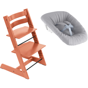 Stokke Tripp Trapp con Newborn Set Terracotta