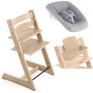 Stokke Promo Tripp Trapp e Newborn con Baby Set Natural