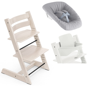 Stokke Promo Tripp Trapp e Newborn con Baby Set 2 Whitewash