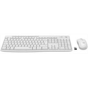 Logitech Mk295 Silent-bianco