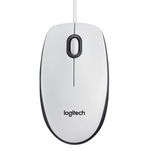 Logitech Mouse M100-bianco