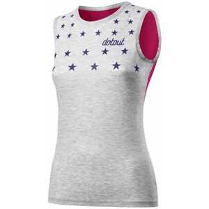 Dotout Stars W Muscle - top ciclismo - donna Grey/Pink XS