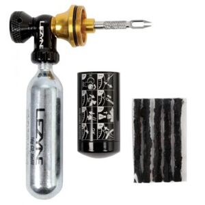 Lezyne Tubeless CO2 Blaster - kit riparazione tubeless Black