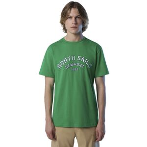 North Sails SS W/Graphic - T-shirt - uomo Green XL