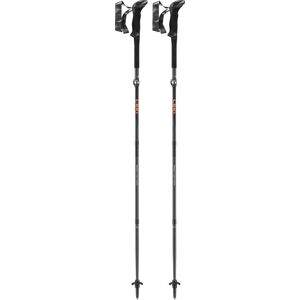 Leki Makalu FX.One Carbon - bastoncini pieghevoli Black/Orange 115