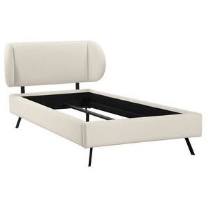 Guido Maria Kretschmer Home&Living Gestoffeerd bed Swantje in 3 breedten en 4 kleuren beige